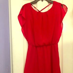 Nwot Red limited dress.